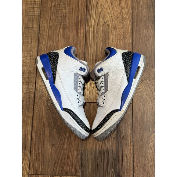 Air Jordan 3 Retro ‘Racer Blue’ Men’s Size 8 Clean Condition - Picture 1 of 8